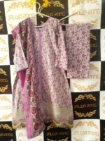 Ladies Ready to Wear Digital Printed with Embroidery Pakistani Lawn Dress in UAE