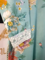 Ladies Ready to Wear Digital Printed with Embroidery Pakistani Lawn Dress in UAE