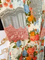 Ladies Ready to Wear Digital Printed with Embroidery Pakistani Lawn Dress in UAE