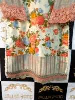 Ladies Ready to Wear Digital Printed with Embroidery Pakistani Lawn Dress in UAE