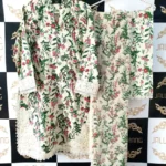 Ladies Ready to Wear Digital Printed with Embroidery Pakistani Lawn Dress in UAE