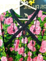 Ladies Ready to Wear Digital Printed with Embroidery Pakistani Lawn Dress in UAE