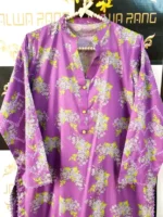 Ladies Ready to Wear Digital Printed with Embroidery Pakistani Lawn Dress in UAE