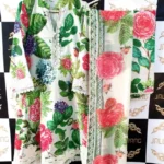 Ladies Ready to Wear Digital Printed with Embroidery Pakistani Lawn Dress in UAE