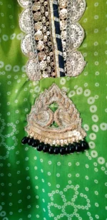 Ladies Ready to Wear Digital Printed with Embroidery Pakistani Chiffon Dress in UAE