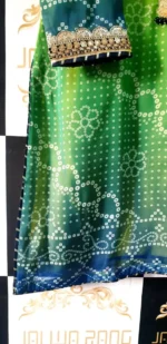 Ladies Ready to Wear Digital Printed with Embroidery Pakistani Chiffon Dress in UAE
