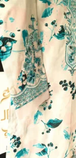 Ladies Ready to Wear Digital Printed with Embroidery Pakistani Lawn Dress in UAE