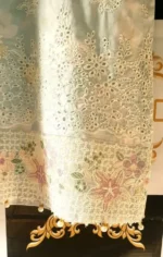 Ladies Ready to Wear Digital Printed with Embroidery Pakistani Lawn Dress in UAE