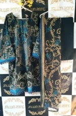 Ladies Ready to Wear Digital Printed with Embroidery Pakistani Lawn Dress in UAE