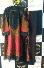 Ladies Ready to Wear Digital Printed with Embroidery Pakistani Lawn Dress in UAE